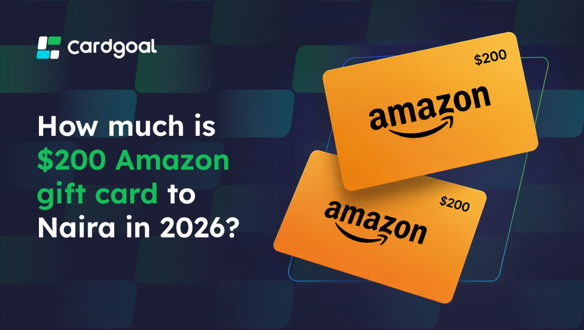How much is $200 amazon gift card to Naira? Latest Rate 2026