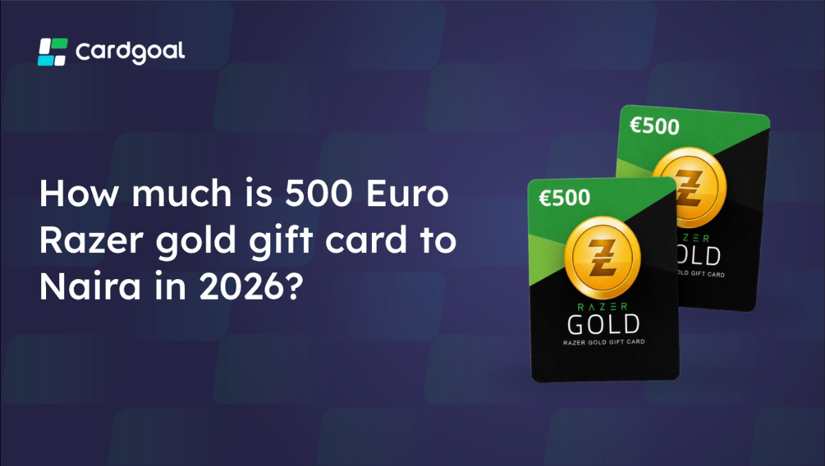 How much is 500 Euro Razer Gold gift card to Naira in 2026?