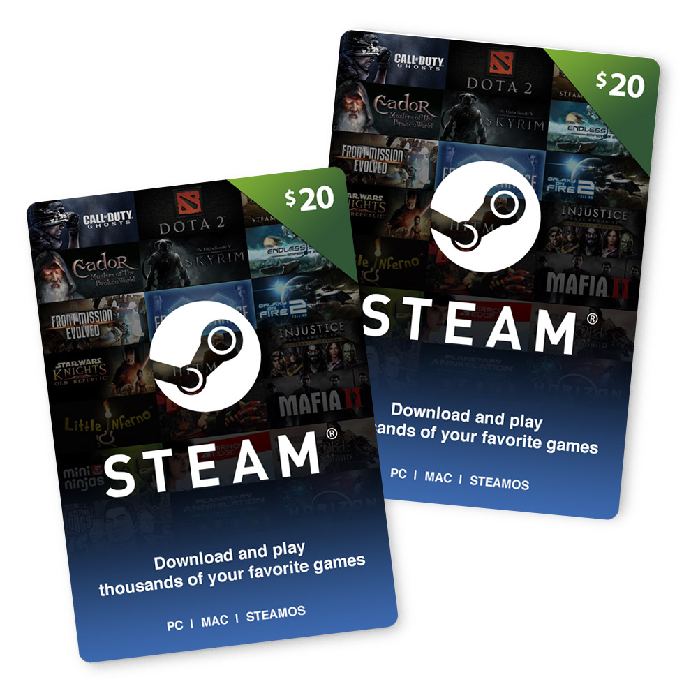 $20 steam gift card to naira